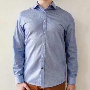 Men's Classic Blue Button Down
